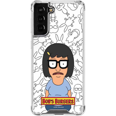 Bobs Burgers Tina Uhh Galaxy S21 FE Clear Case
